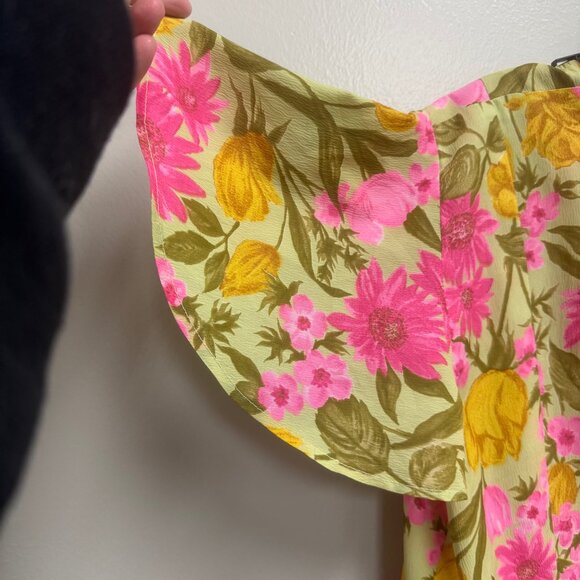 Vintage handmade dress with metal zipper no label, no size, - Picture 2 of 11